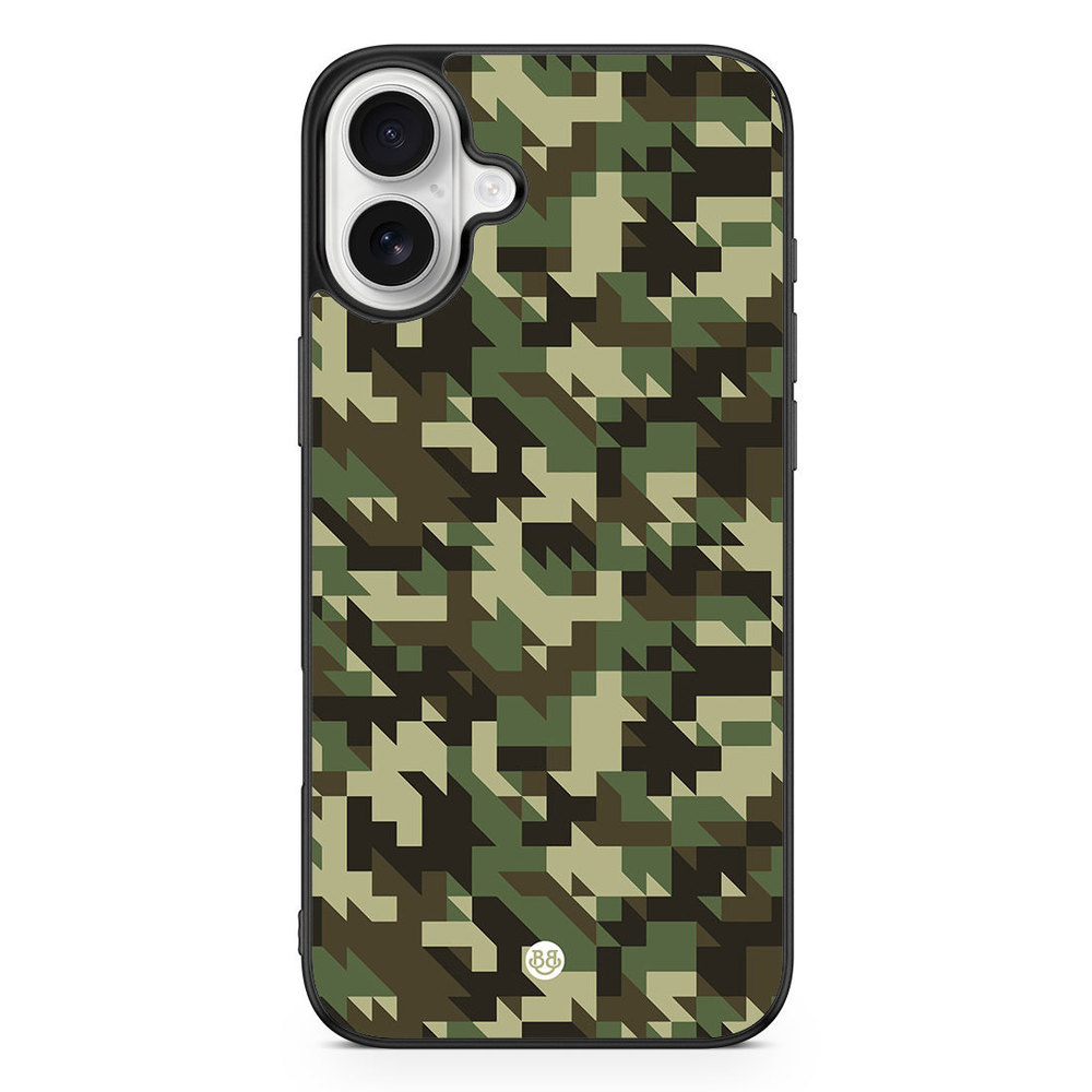 iPhone 16 Plus Case - Houndstooth Camo
