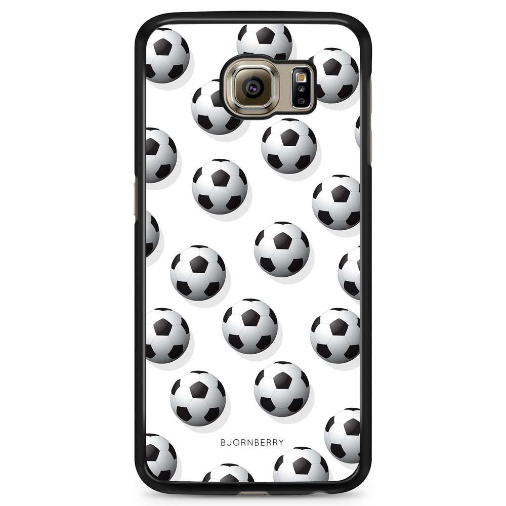 Samsung Galaxy S6 Edge Case - Footballs Pattern