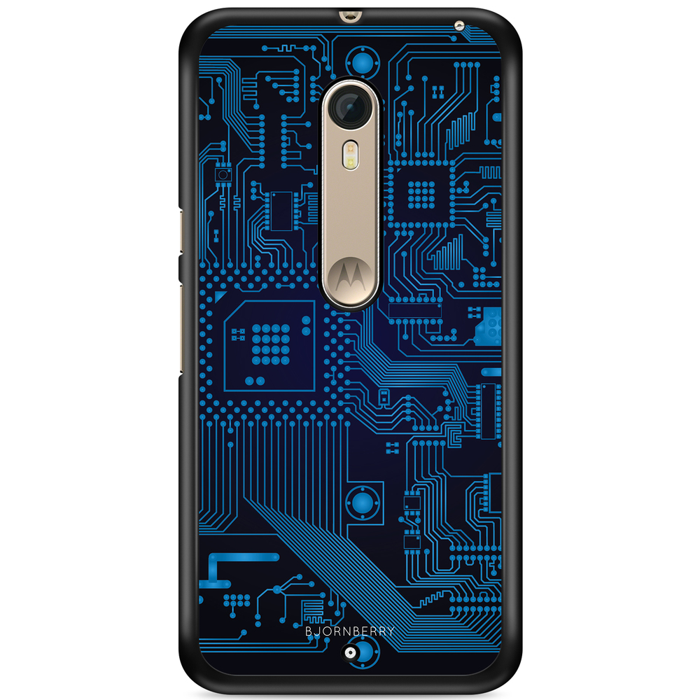 Moto X Style Case - Circuit Board