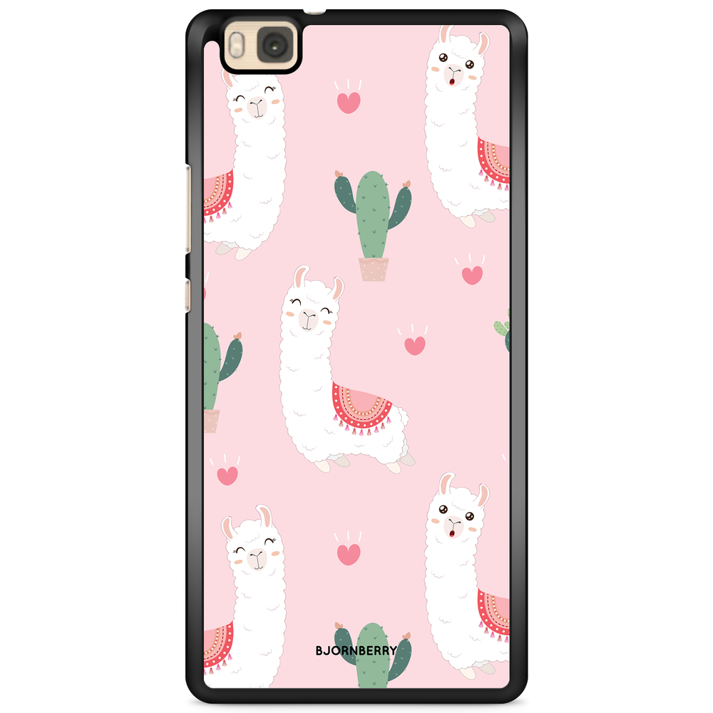 Huawei P8 Lite Case - Llama Pattern
