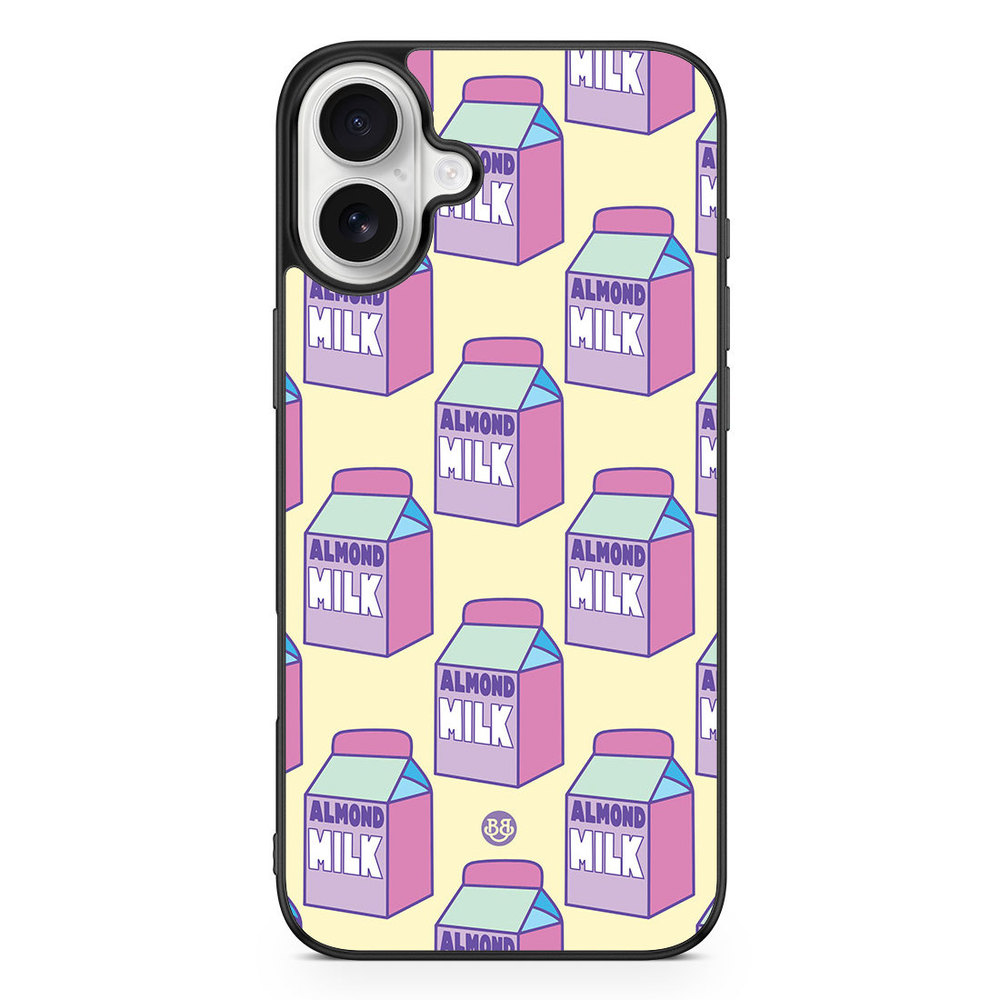 iPhone 16 Plus Skal - Mandelmjölk