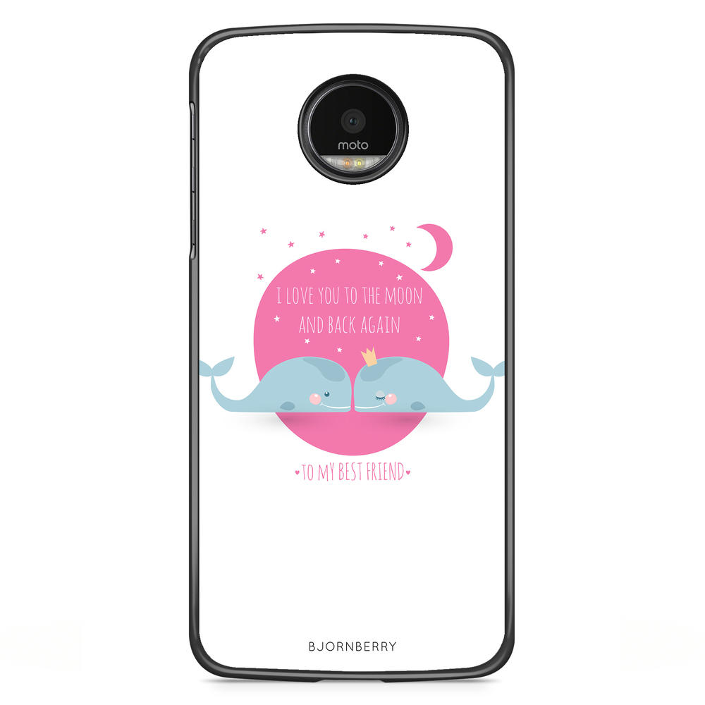 Motorola Moto G5S Plus Case - Love You To The Moon