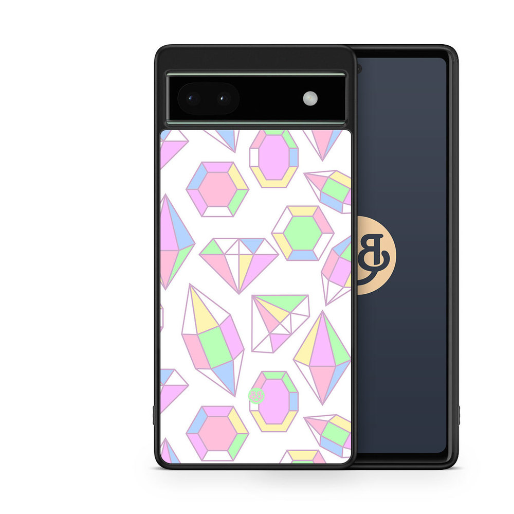 Google Pixel 6a Case - Diamonds