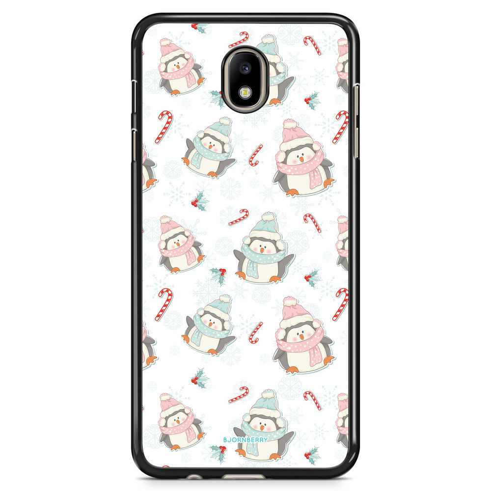 Samsung Galaxy J7 (2017) Case - Christmas Penguins