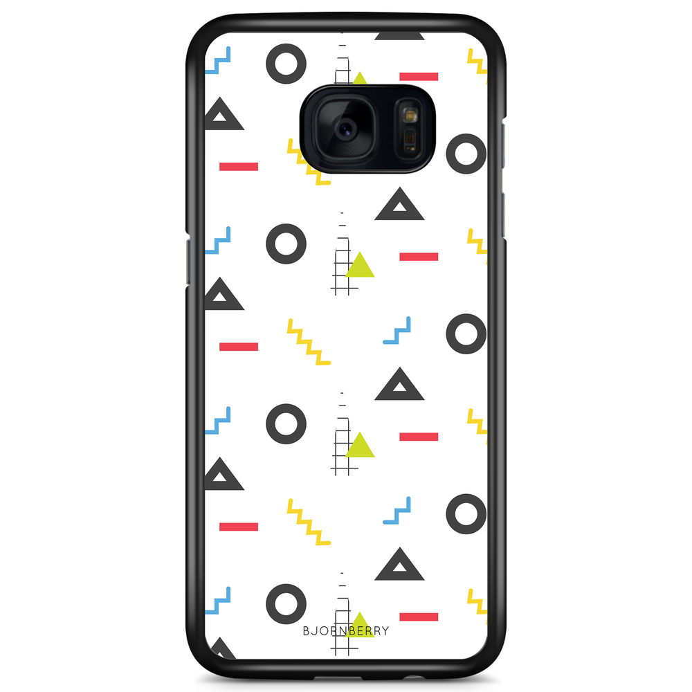 Samsung Galaxy S7 Edge Case - 80s Pattern