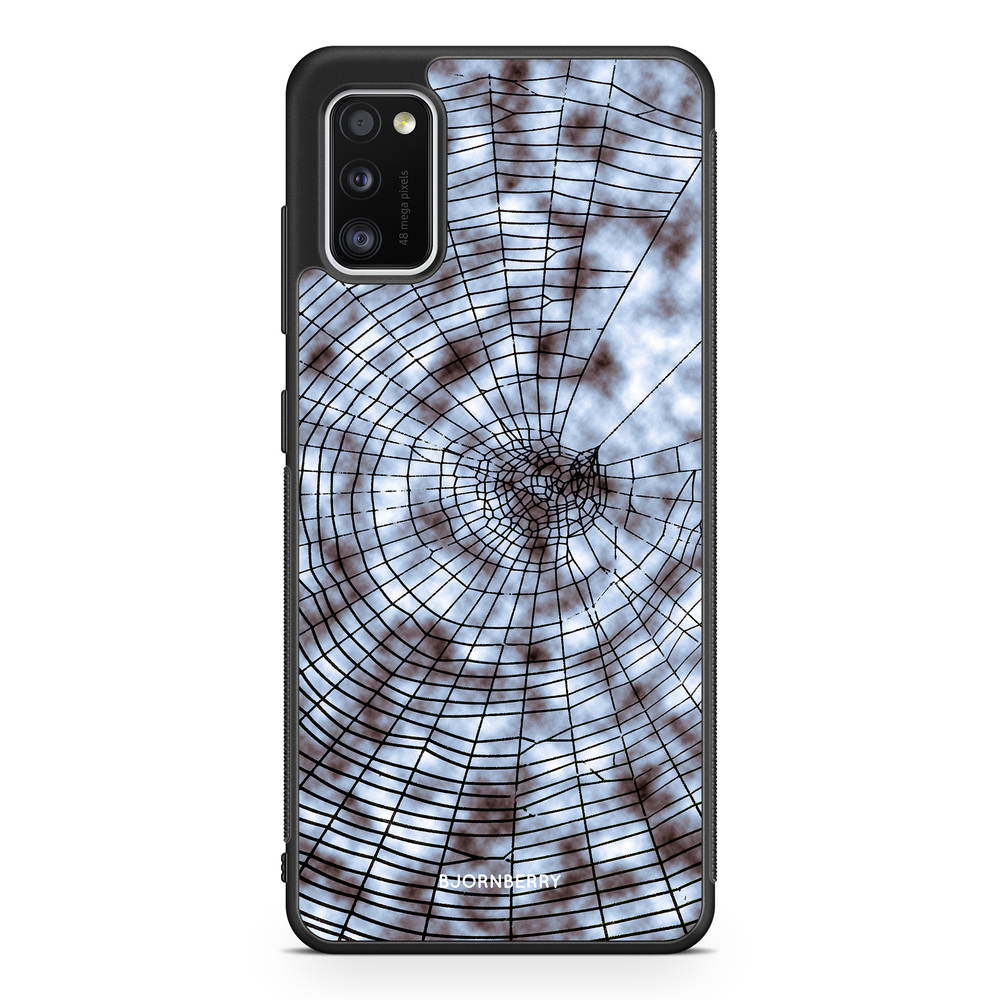 Samsung Galaxy A41 Case - Black Spiderweb
