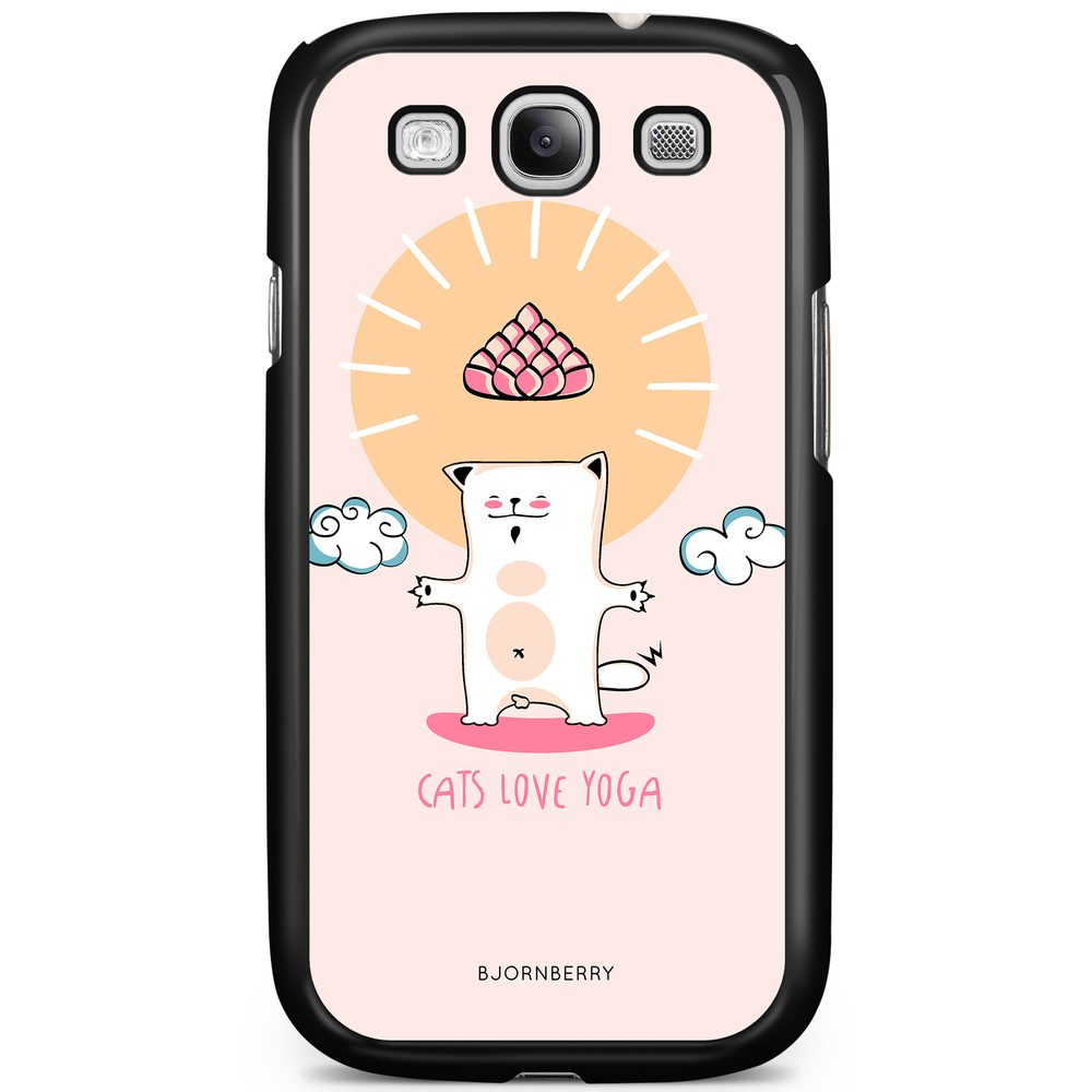 Samsung Galaxy S3 Mini Case - Yoga Cat Nr1