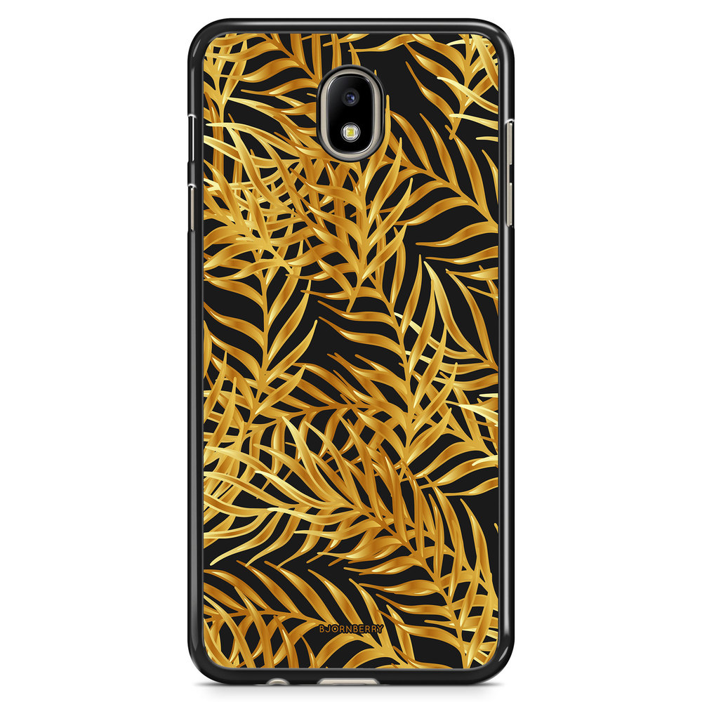 Samsung Galaxy J7 (2017) Case - Gold Palm