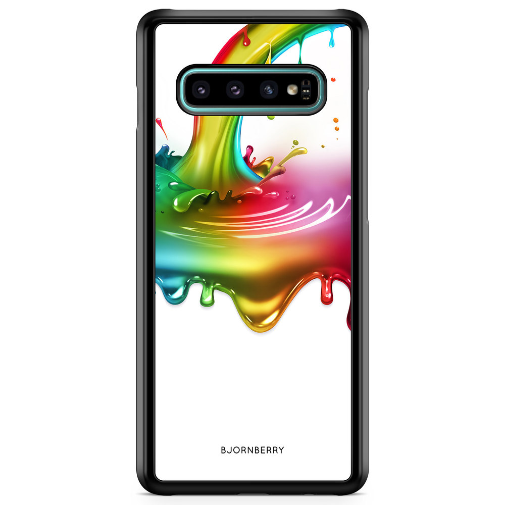 Samsung Galaxy S10 Plus Case - Rainbow Splash