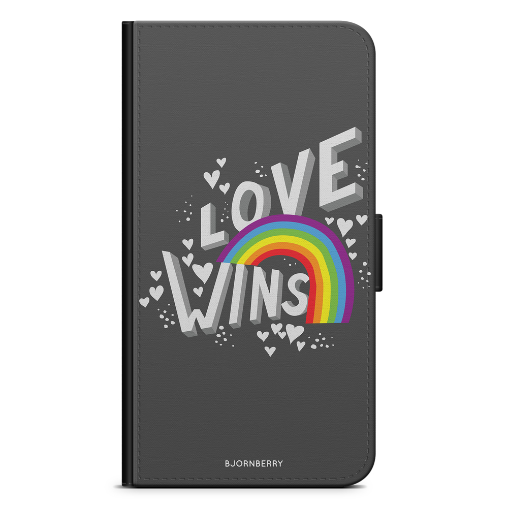 Xiaomi Redmi 5 Plus Wallet Case - Love Wins