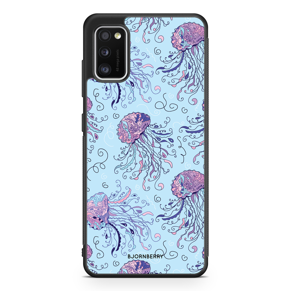 Samsung Galaxy A41 Case - Cartoon Jellyfish