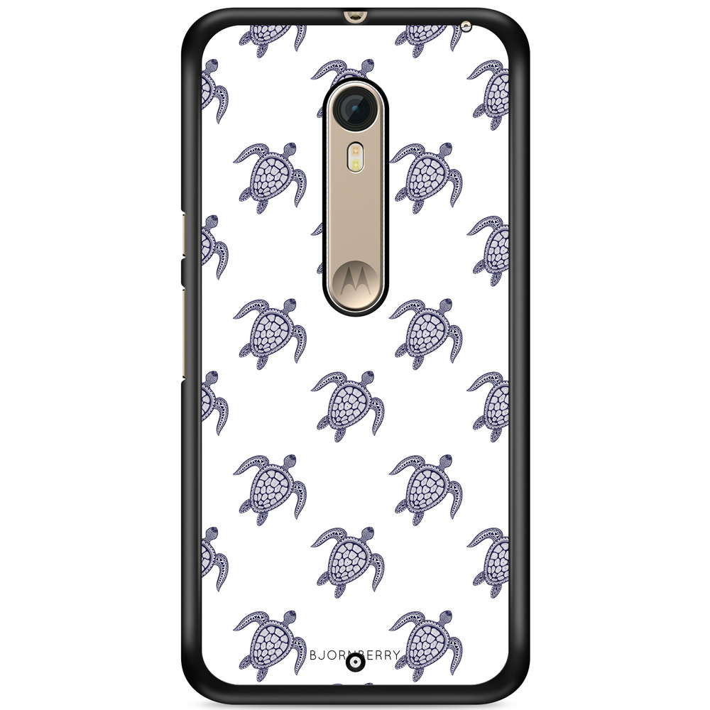 Moto X Style Case - Blue Turtles