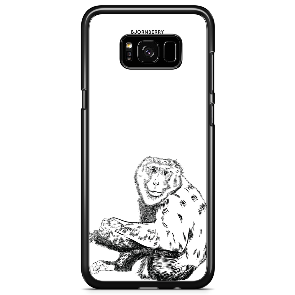 Samsung Galaxy S8 Case - Calm Monkey