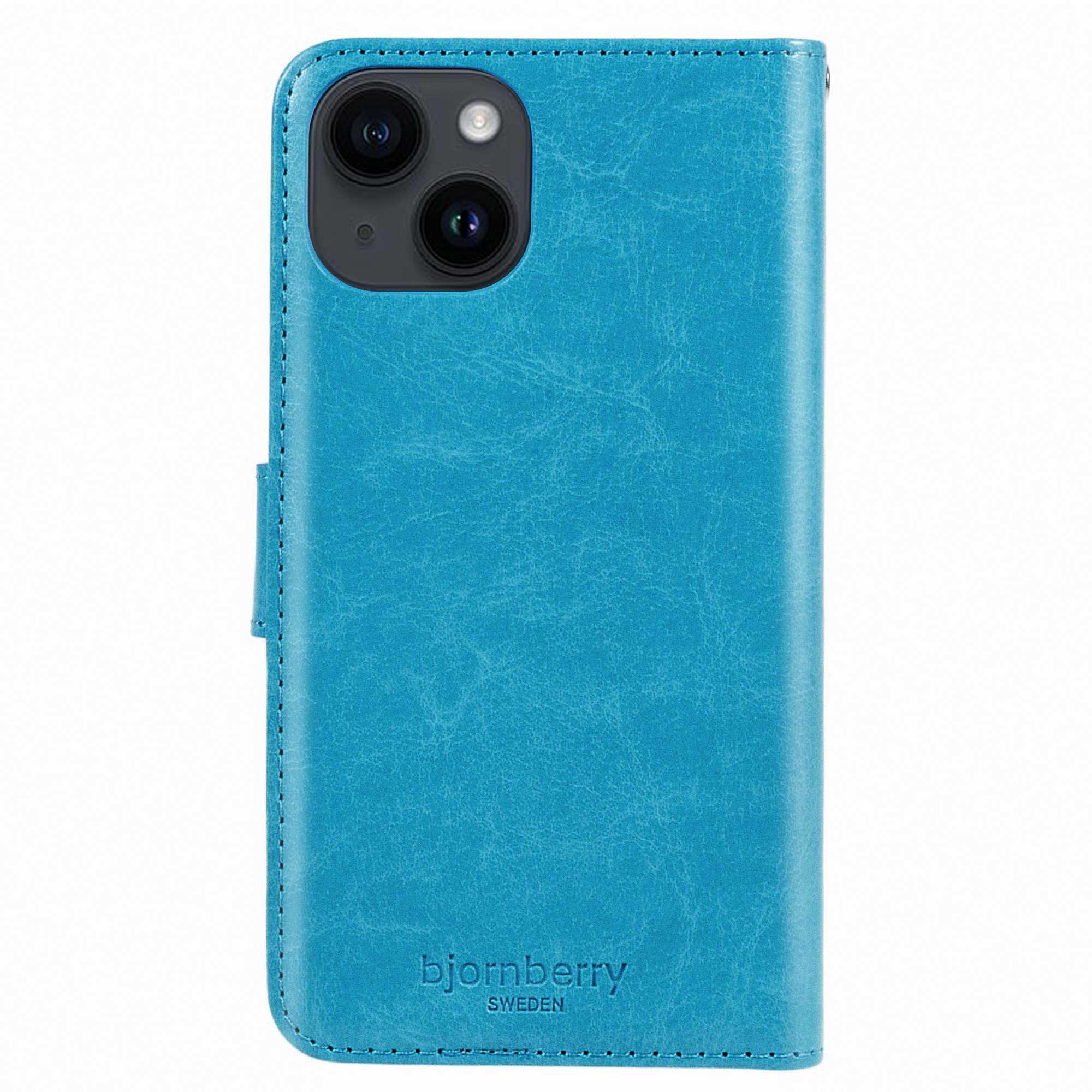 iPhone 13 Pro Magnet Wallet Case - Light Blue - 3