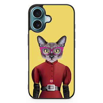 iPhone 16 Skal - Hipsterkatt