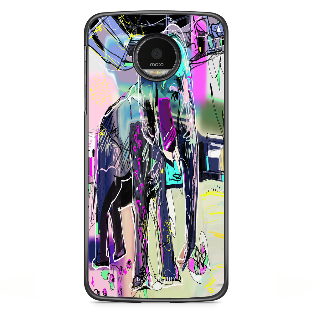 Motorola Moto G5S Plus Case - Abstract Elephant