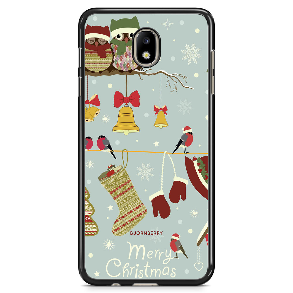Samsung Galaxy J7 (2017) Case - Christmas Owls
