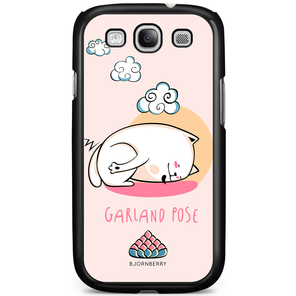 Samsung Galaxy S3 Mini Case - Yoga Cat Garland