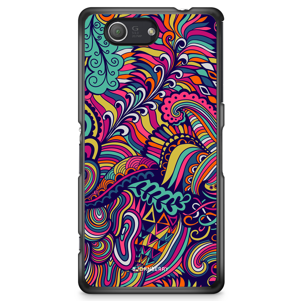Sony Xperia Z3 Compact Case - Abstract Floral