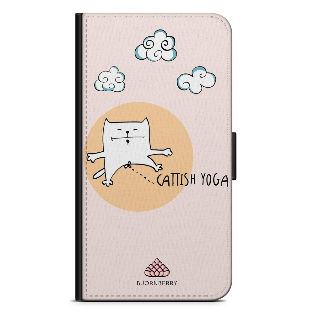 Samsung Galaxy Note 10 Plånboksfodral - Cattish Yoga