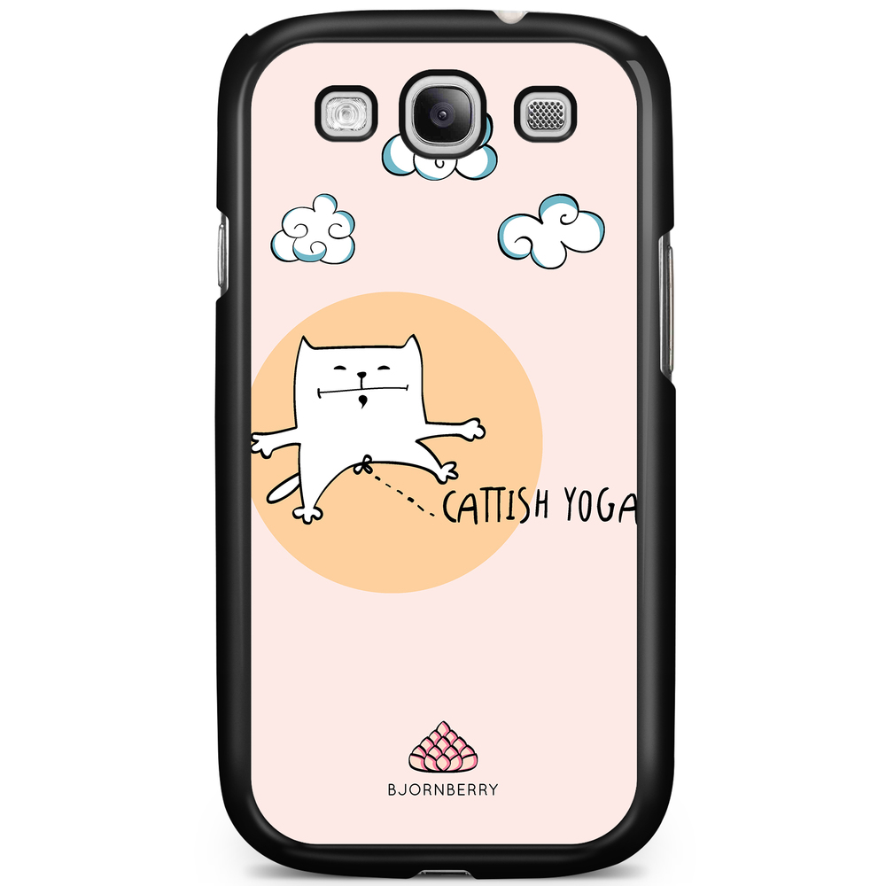 Samsung Galaxy S3 Mini Case - Cattish Yoga