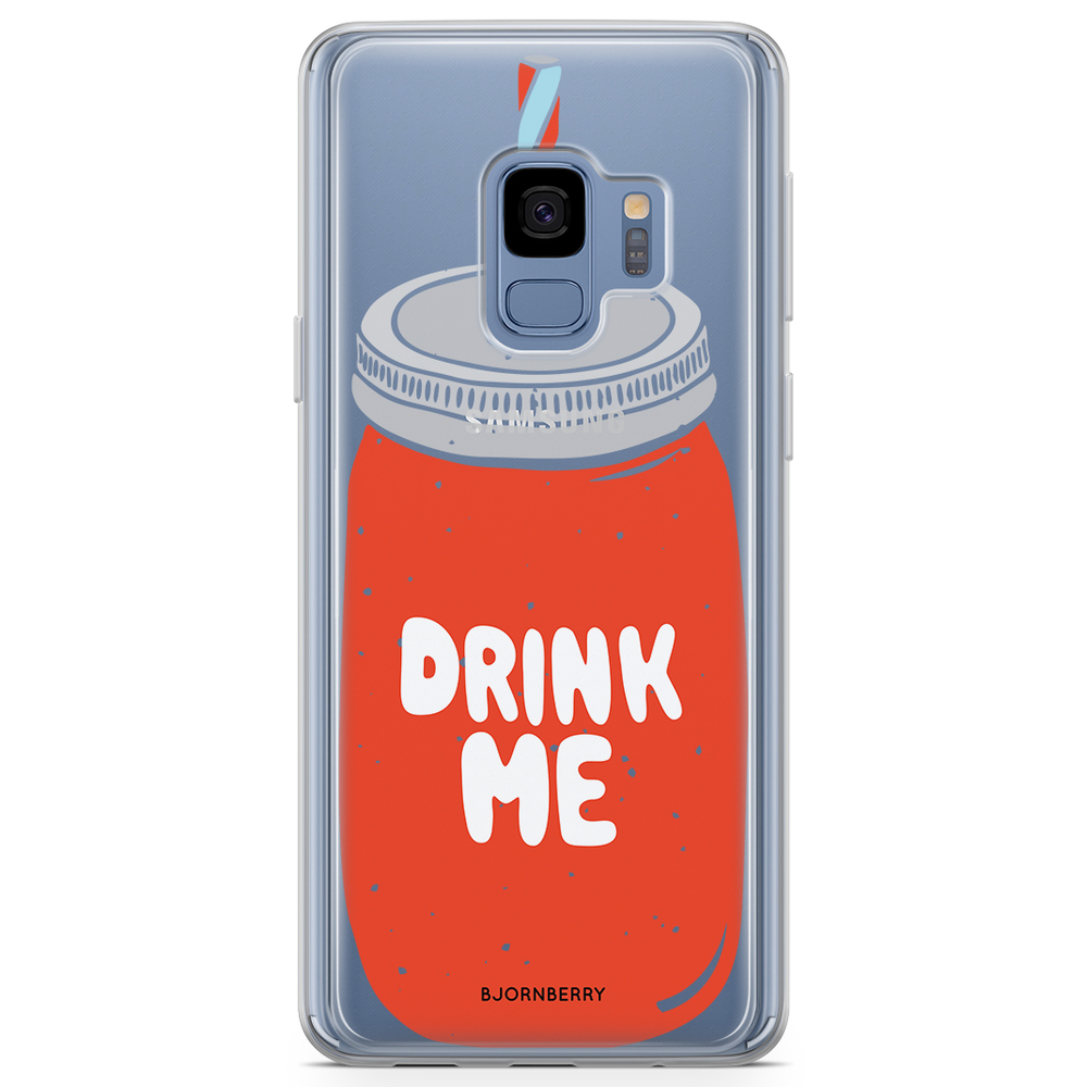 Samsung Galaxy S9 Fashion Case - Drink Me