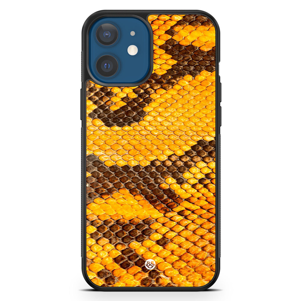 iPhone 12 Case - Yellow Snake