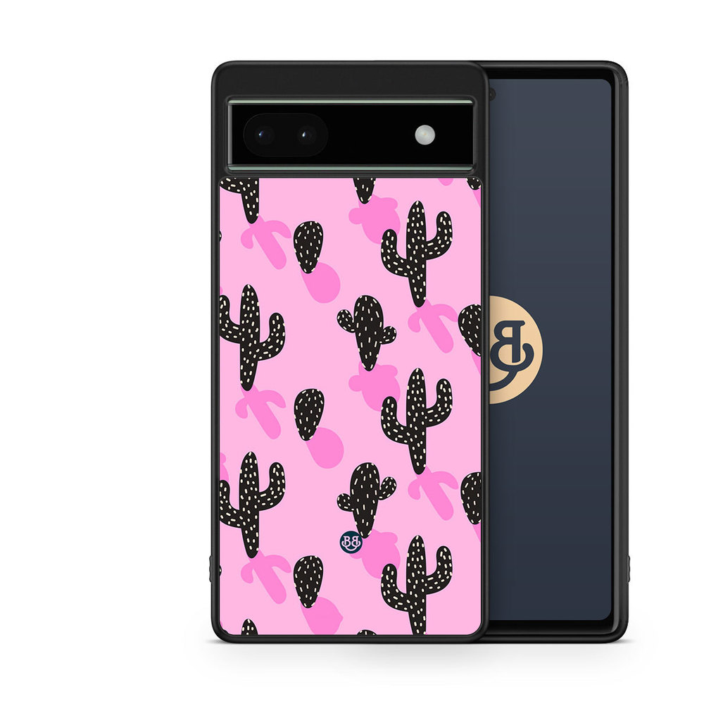 Google Pixel 6a Case - Cactus Pattern