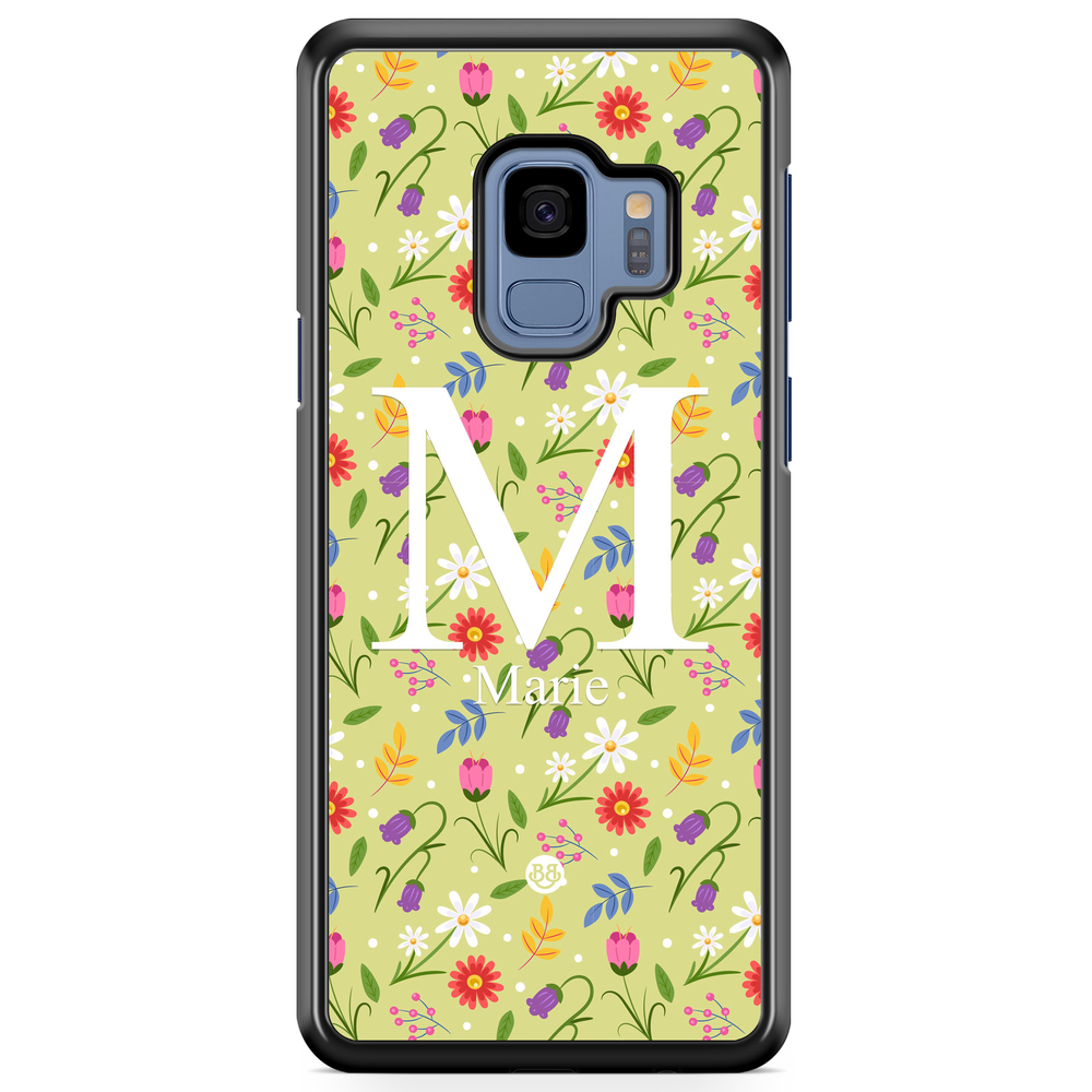 Samsung Galaxy S9 Case Custom - AWAKEN - Spring Meadow