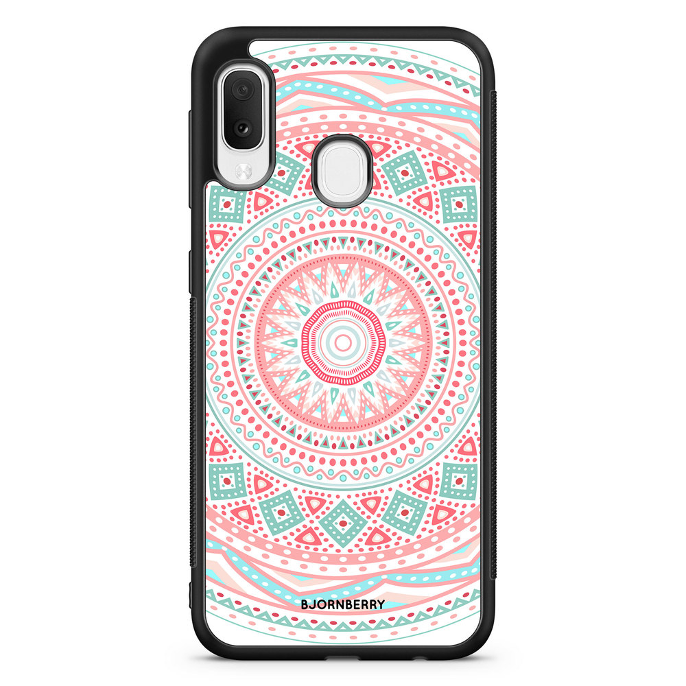 Samsung Galaxy A20e Case - Pastel Mandala