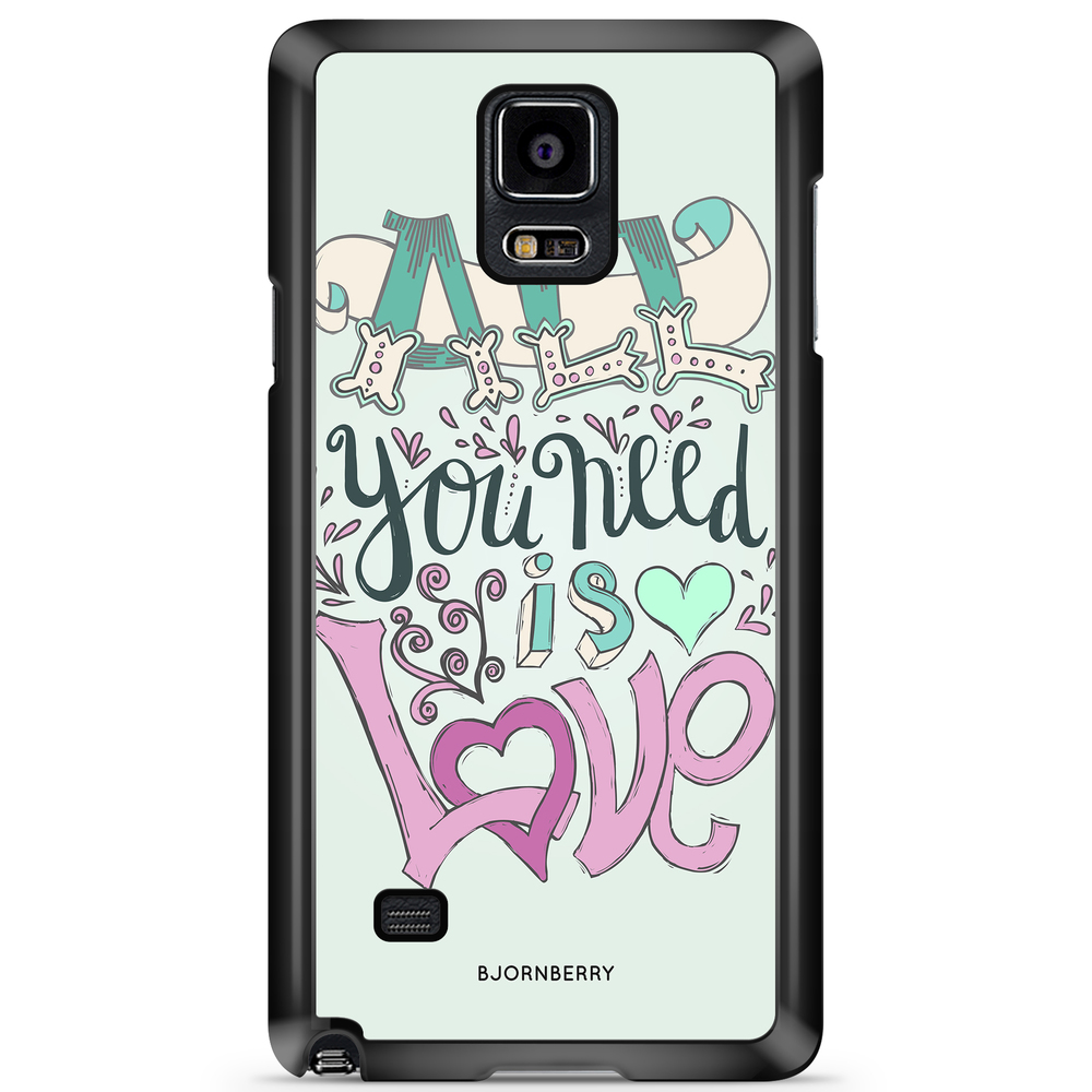 Samsung Galaxy Note 4 Case - All You Need Is Love