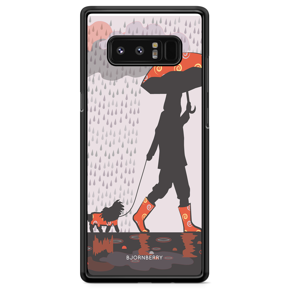 Samsung Galaxy Note 8 Case - Walking In The Rain