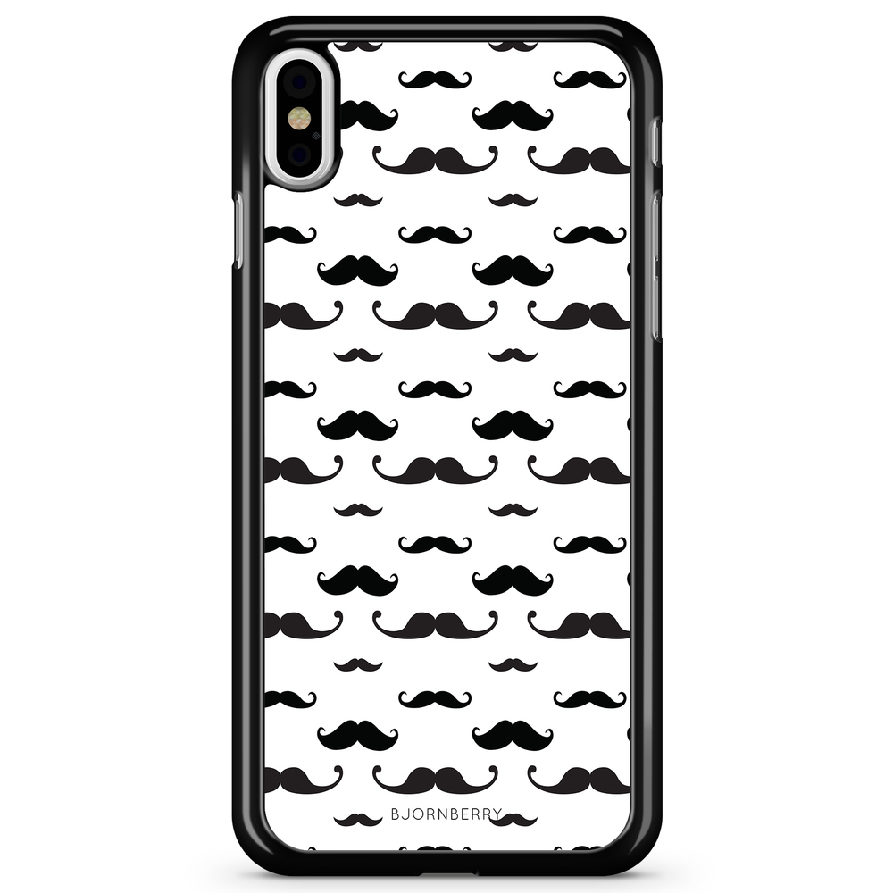 iPhone X / XS Case - Mustache Pattern