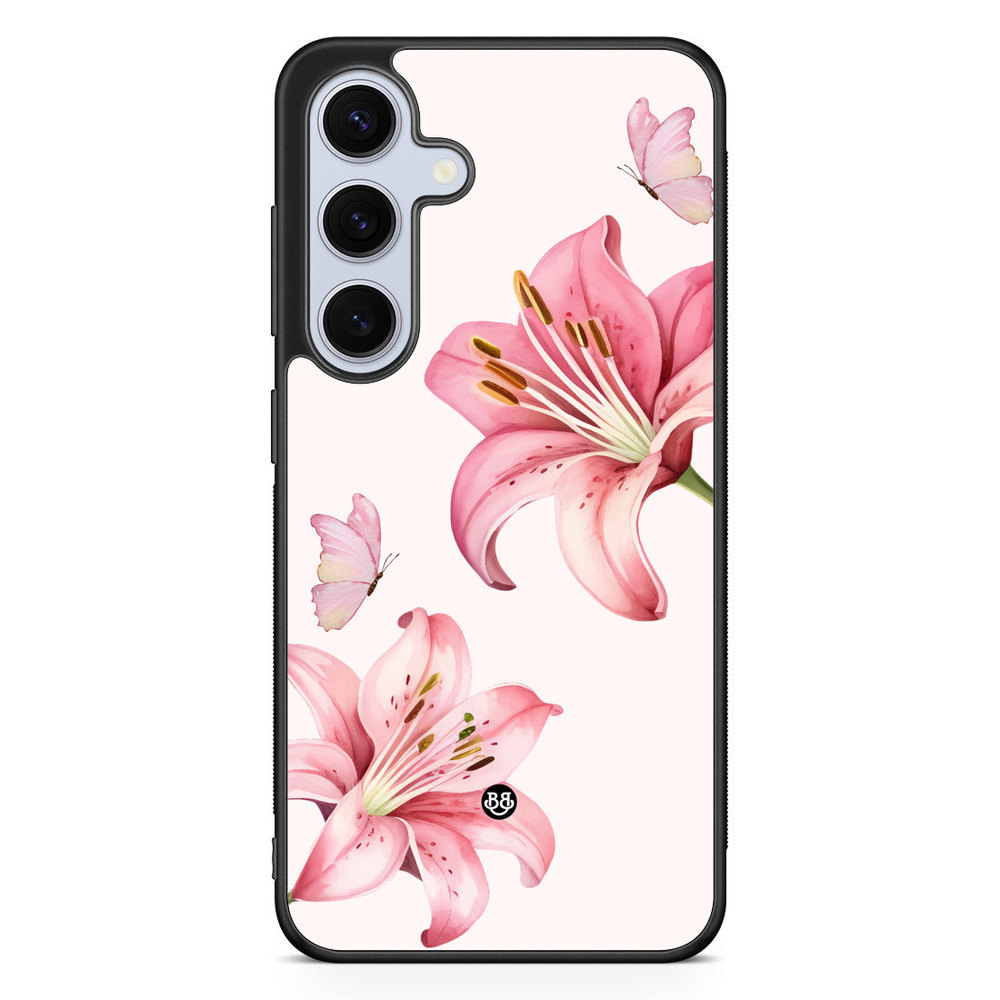Samsung Galaxy S24 FE Case - WILD BLOOM - Pink Lily
