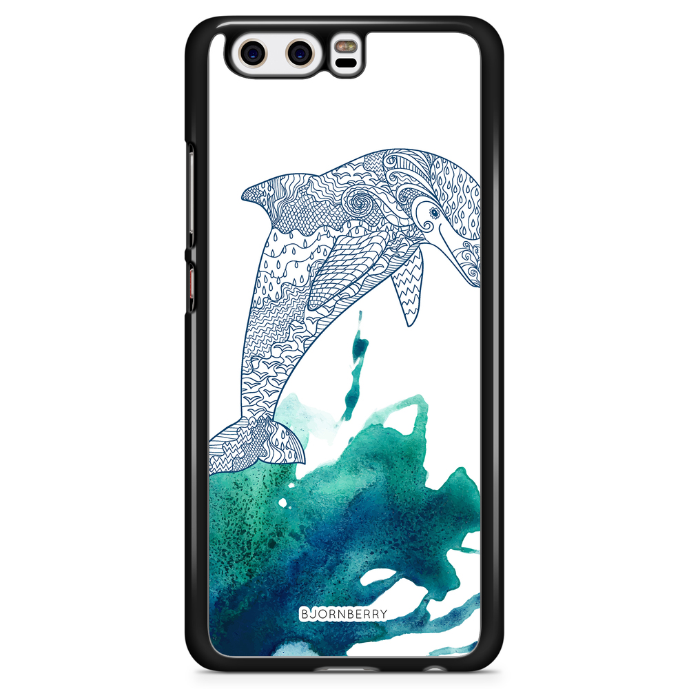 Huawei P10 Case - Mandala Dolphine