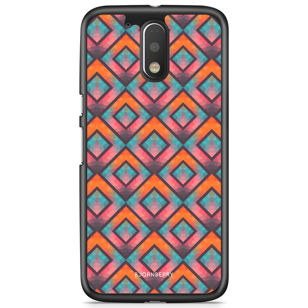 Moto G4/G4 Plus Case - Retro Squares