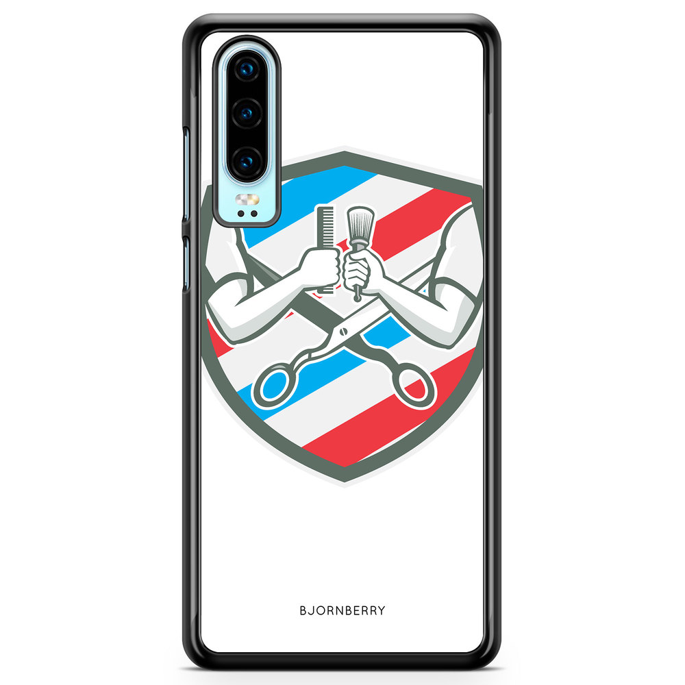 Huawei P30 Case - Barber Logo