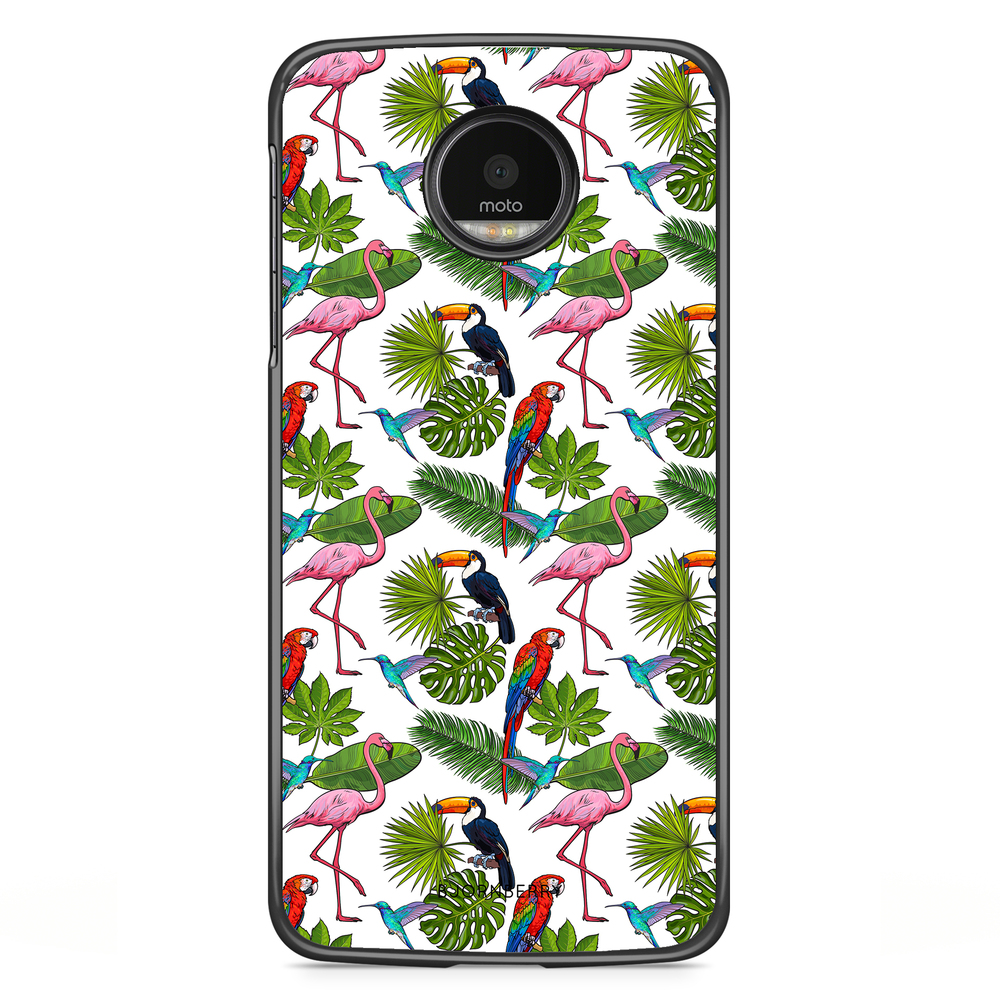 Motorola Moto G5S Plus Case - Tropical Pattern