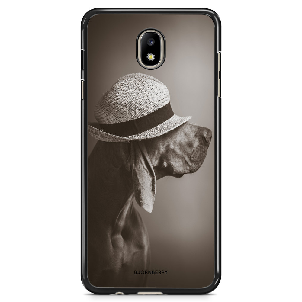 Samsung Galaxy J7 (2017) Case - Dog With Hat