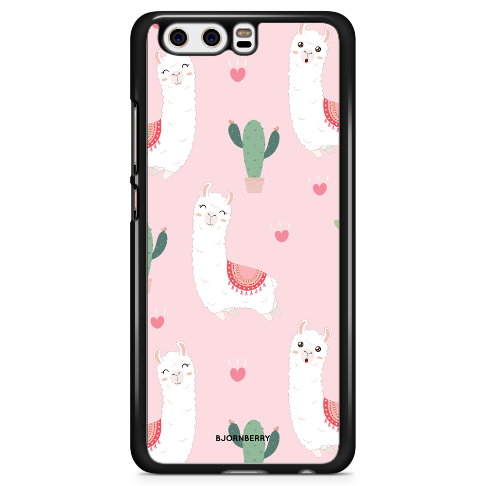 Huawei P10 Case - Llama Pattern