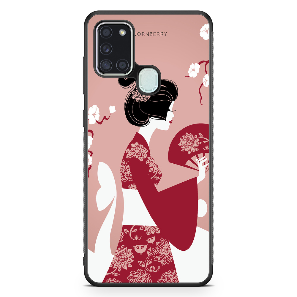 Samsung Galaxy A21s Case - Japan Woman