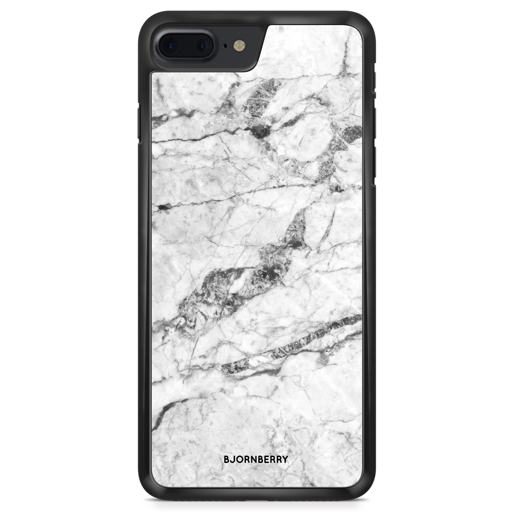 iPhone 8 Plus Case - White Marble