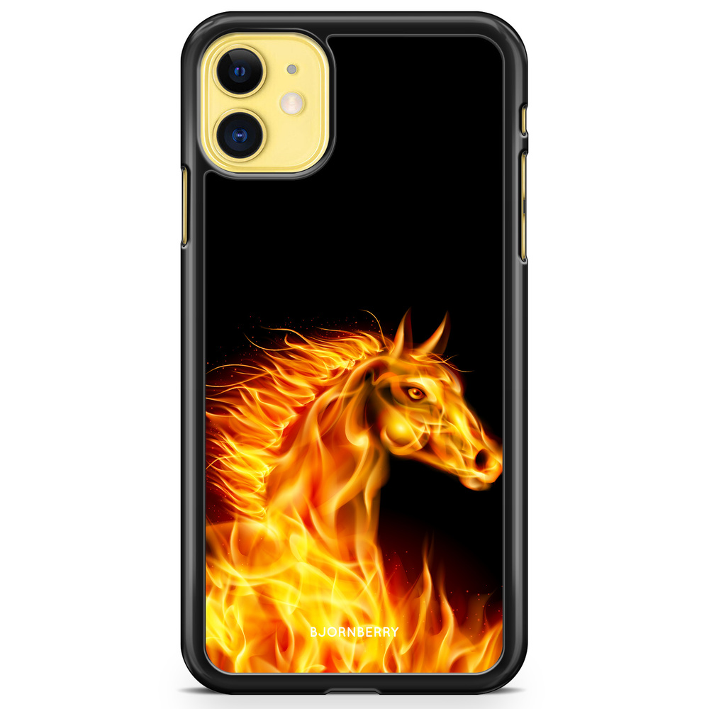 iPhone 11 Case - Flames Horse