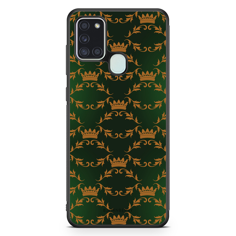 Samsung Galaxy A21s Case - Crown Pattern