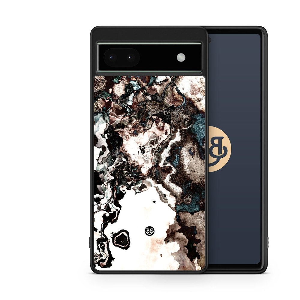 Google Pixel 6a Case - Marble Brown