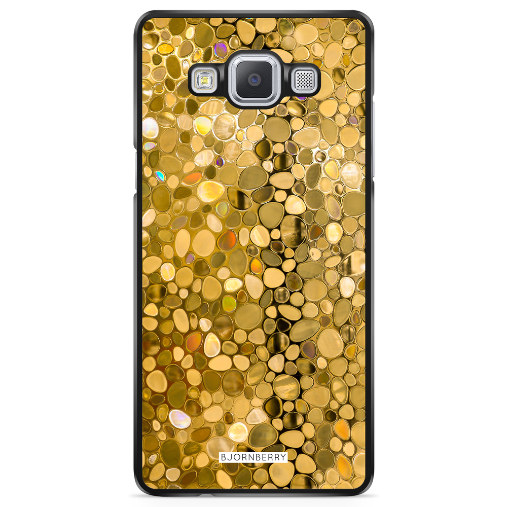 Samsung Galaxy A5 (2015) Case - Stained Glass Gold
