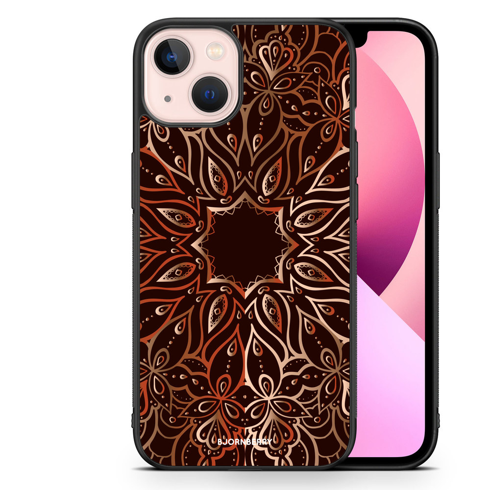 iPhone 13 Case - Bronze Mandala