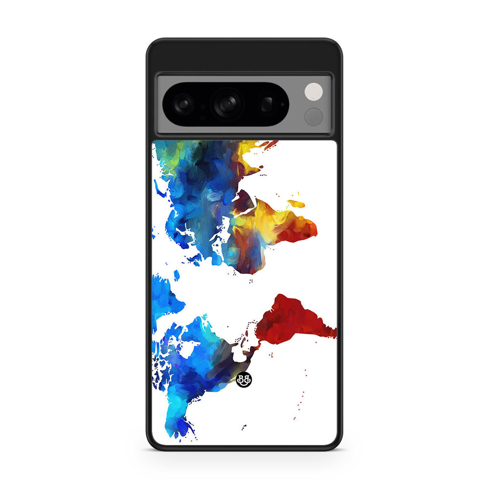 Google Pixel 8 Pro Case - World Map