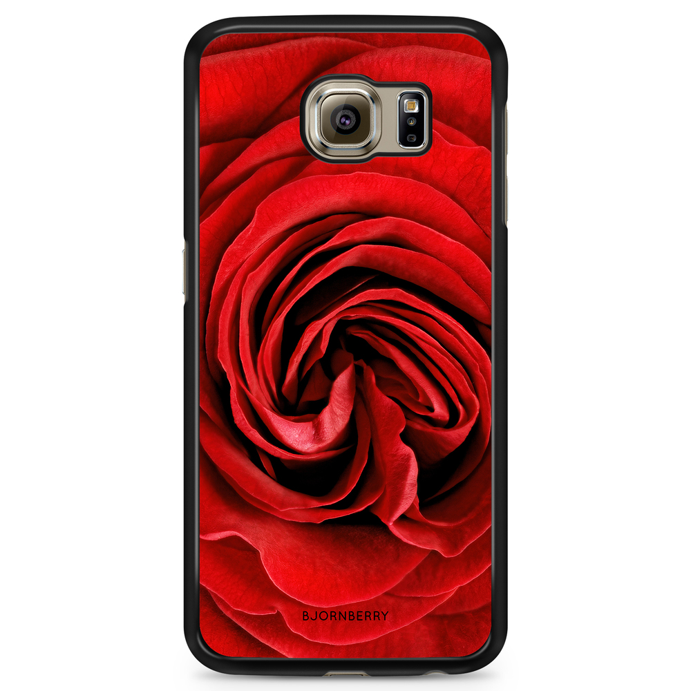 Samsung Galaxy S6 Edge Case - Red Rose
