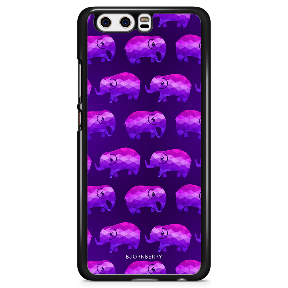 Huawei P10 Plus Case - Purple Elephant